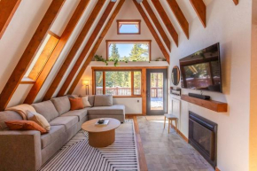 Modern A Frame in Breck with Spa, Sauna, Views